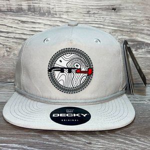GMC AT4 Topo 3D Classic Rope Hat- Grey